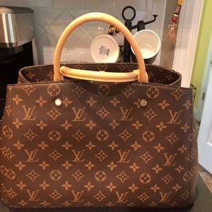 Louis Vuitton shoulder/tote handbag